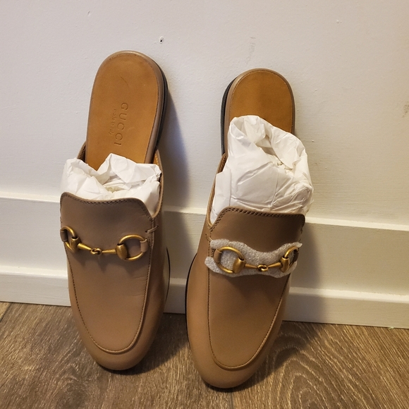 GUCCI Princetown leather slipperBrown | SIZE 34.5 - Picture 10 of 13